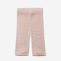 Hose Ajourstrick Bio-Baumwolle/Seide