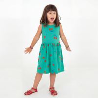 Trägerkleid Kirschen Bio-Baumwolle