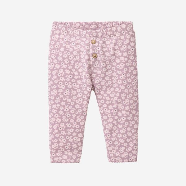 Baby Leggings Bio-Baumwolle dunkelmalve