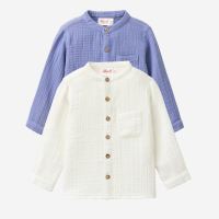 Baby Musselin Hemd Bio-Baumwolle