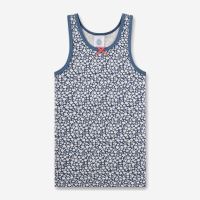 Unterhemd Bio-Baumwolle Blümchen