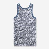 Unterhemd Bio-Baumwolle Blümchen