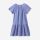 Musselin Kleid Bio-Baumwolle atlantik