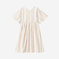 Kurzarm-Kleid Bio-Baumwolle