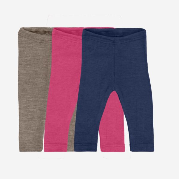 Baby Leggings Wolle/Seide