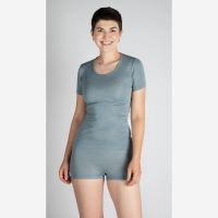 Damen Pants Bermuda Wolle/Seide