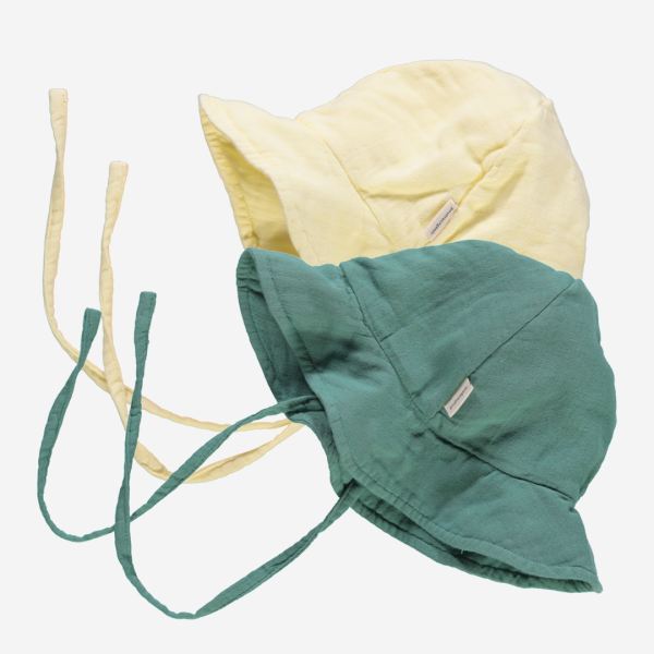 Musselin Sonnenhut PIVOINE Bio-Baumwolle