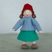 Blumenkind Zwergenmutter mit Baby