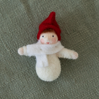 Blumenkind Zwergenmutter mit Baby