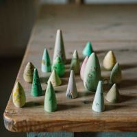 Holzbäume Set Forrest Tree 18 teilig