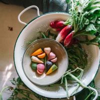 Gemüse Set Veggies aus Holz 12 teilig