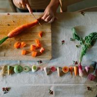 Gemüse Set Veggies aus Holz 12 teilig