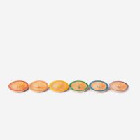 Teller Set Dishes aus Holz