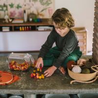 Mandala Mix warme Farben