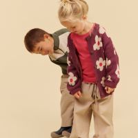Jacquard Cardigan Alvilda Bio-Baumwolle