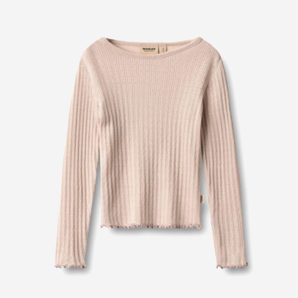 Langarmshirt Alli Wolle/Seide