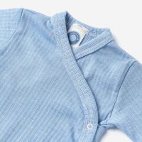 Wickelbody Baumwolle/Wolle/Seide reversed