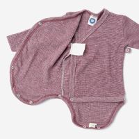 Wickelbody Baumwolle/Wolle/Seide reversed
