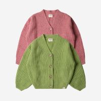Kinder Strickjacke Wolle/Baumwolle