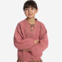 Kinder Strickjacke Wolle/Baumwolle