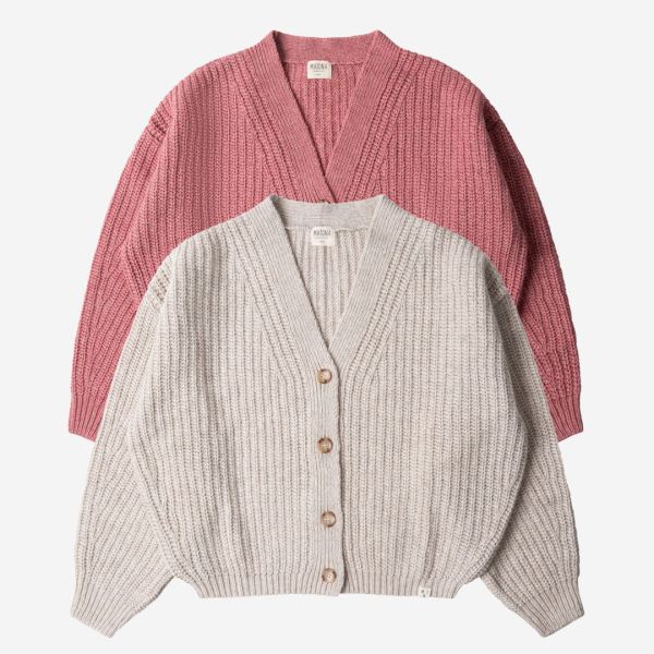 Strickjacke Wolle/Baumwolle