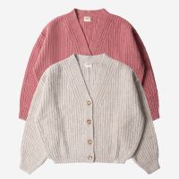 Strickjacke Wolle/Baumwolle