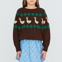 Sweater Wolle Gänse