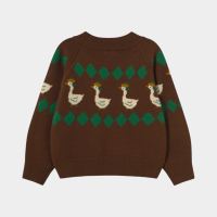 Sweater Wolle Gänse