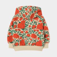 Kapuzenjacke Bio-Baumwolle Rosen