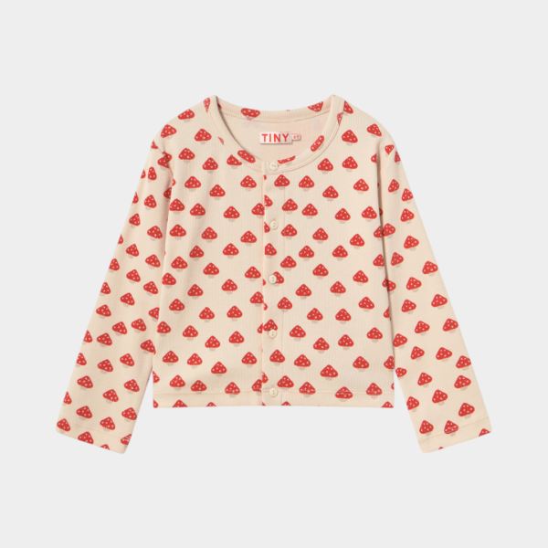 Jacke Bio-Baumwolle Mini Mushrooms