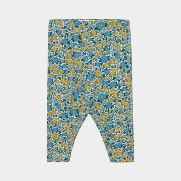 Baby Leggings Bio-Baumwolle Blümchen