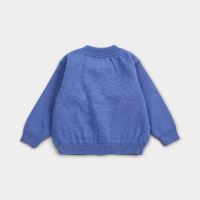 Baby Strickjacke Bio-Baumwolle stamp bloom
