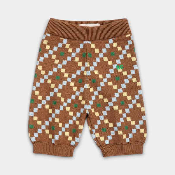 Baby Hose Bio-Baumwolle pixel all over