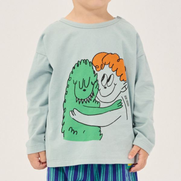 Langarmshirt Bio-Baumwolle monster hug