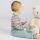 Body Wolle/Seide mit Streifen