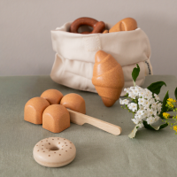 Brot-Set aus Holz