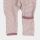 Nabelbundhose mit Beinumschlag Wolle/Seide Ringel