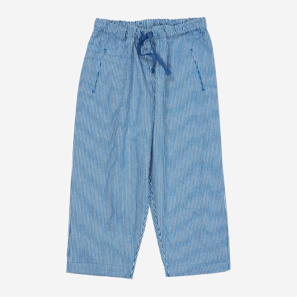 sharp blue stripe